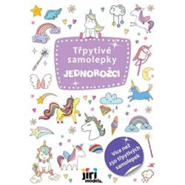 Jednorožci - Třpytivé samolepky