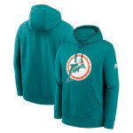 Pánská mikina Miami Dolphins NFL Nike Club Logo Hoodie Velikost: 2XL