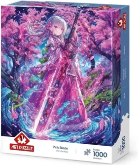 ART PUZZLE Puzzle Růžový meč