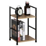 Regál, mdf, hnědá, GD-212 OAK