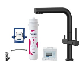 Kielle - Wimeo Dřezová baterie včetně filtrace, matná černá 10525SFI184