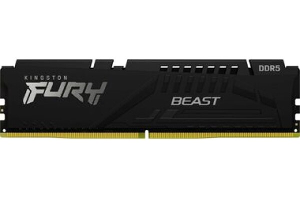 Kingston Fury Beast Black 8GB (1x8GB) DDR5 5200MHz EXPO / CL36 / DIMM / On-Die ECC / EXPO / XMP / 1.25V (KF552C36BBE-8)