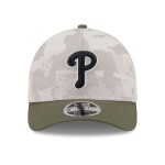 New Era Pánská kšiltovka Philadelphia Phillies MLB 2025 Armed Forces 9FORTY M-Crown A-Frame Snapback