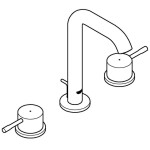 GROHE - Essence Umyvadlová baterie s výpustí, 3-otvorová instalace, Warm Sunset 20296DA1