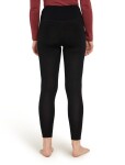 Dámské merino spodky ICEBREAKER Wmns 260 Tech High Rise Leggings, Black velikost: XL