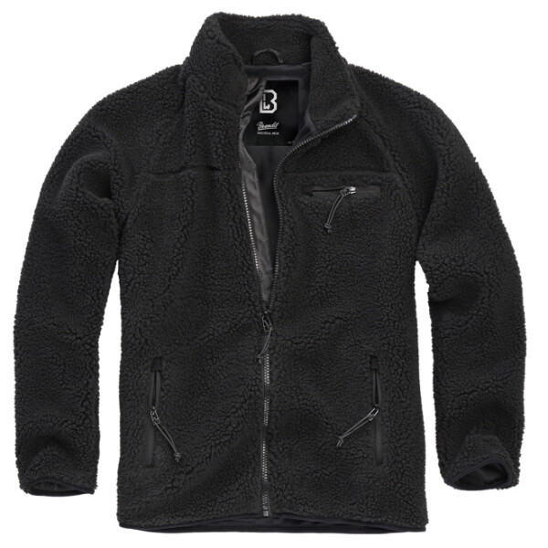 Brandit Bunda Teddyfleece Jacket černá 3XL