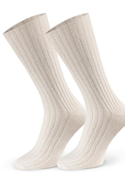 Dámské ponožky z jehněčí kůže 185 černá 35-37