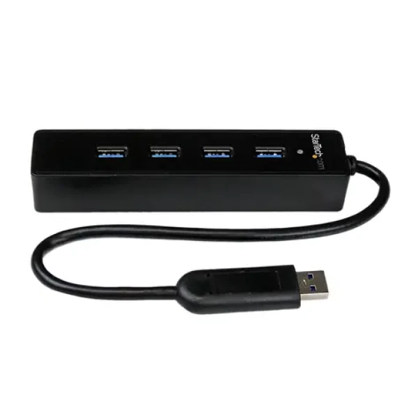 StarTech USB 3.0 HUB 4 porty černá / 4× USB-A / 5 Gbps (ST4300PBU3)