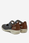 Polobotky Rieker 413G4-14 Přírodní kůže (useň)/-Přírodní kůže (useň)