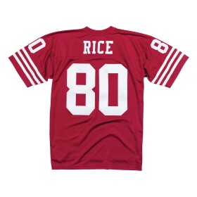 Mitchell & Ness Pánský dres San Francisco 49ers NFL Jerry Rice #80 1990 Legacy Throwback Velikost: L