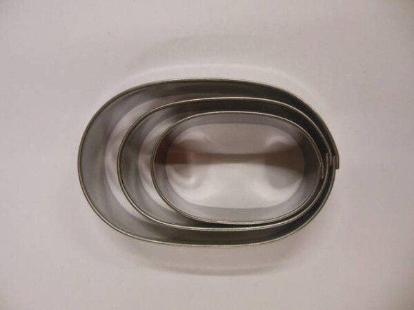 Dortisimo Sada vykrajovátek Mokka ovály (3 ks)