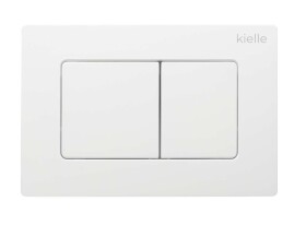 Kielle - Gemini New III Ovládací tlačítko splachování, lesklá bílá 70229020