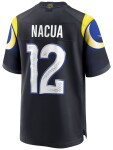 Nike Pánský dres Los Angeles Rams NFL Puka Nacua #12 Rivalries Game Midnight Blue Velikost: S
