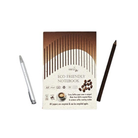 SMLT Art Sešit ECO Coffee paper A5 - 48 listů