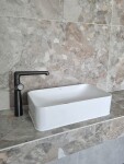 Laveo - Kvadrato - keramické umyvadlo na desku 48x29 VUK_6249