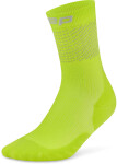 CEP pánské běžecké kompresní ponožky REFLECTIVE PRO 3.0 - lime Velikost: III (20,5-23 cm obvod kotníku)