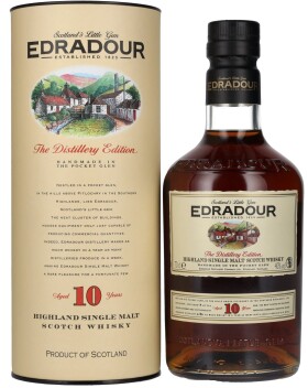 Edradour Whisky 10y 40% 0,7 l (tuba)