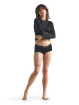Dámské kalhotky ICEBREAKER Wmns 200 Oasis Boy shorts, Black velikost: XL