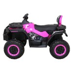 Mamido Dětská elektrická čtyřkolka XT-Speed 4x80W 24V růžová