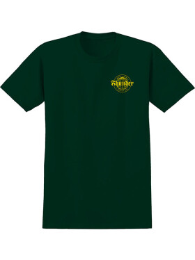 Thunder WORLDWIDE DBL FOREST GREEN YELLOW Prints pánské tričko krátkým rukávem