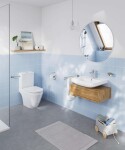 GROHE - Euro Ceramic WC kombi mísa, vario odpad, Rimless, Triple Vortex, alpská bílá 102488SH00