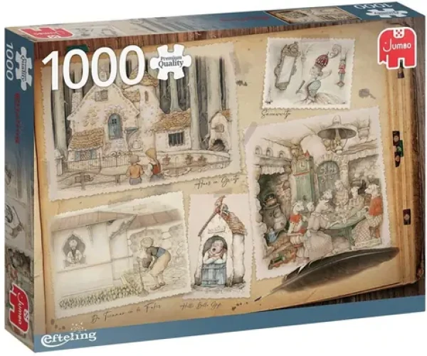 JUMBO Puzzle Kniha pohádek Efteling