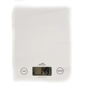ETA ETA277790000 Lori bílá / kuchyňská váha / max nosnost 5kg / přesnost 1g / LCD displej / Napájení 1x 3V (CR2032) (ETA277790000)