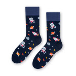 Ponožky 084-014 navy blue - Steven 41/43