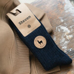 Pánské ponožky Steven art.044 Alpaca melanžová světle šedá 44-46