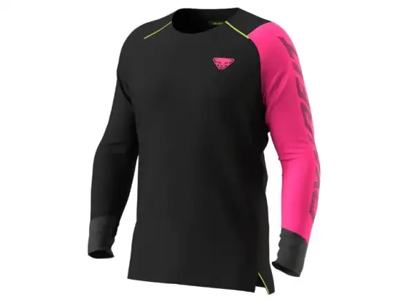 Dynafit DNA pánské triko dlouhý rukáv Pink Glo vel. M