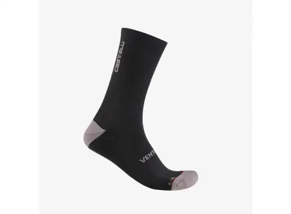 Castelli Venti Soft Merino ponožky Black vel. L/XL (40-43)