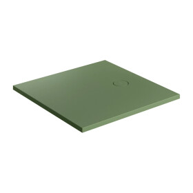 OMNIRES - AQUAROCK kompozitní sprchová vanička protiskluzová, 80 x 80 cm, olive mat AQUAROCK80-KOL
