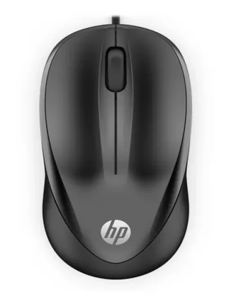 HP 1000 černá / drátová myš / optická / 1200 dpi / USB (4QM14AA#ABB)