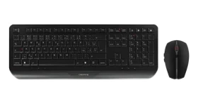 Cherry Gentix Desktop černá / Set klávesnice a myši / Bezdrátové / CZ/SK layout / 115 kláves (JD-7000CS-2)