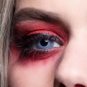 R-Kontakt.cz Oční čočky - Upíří šedé, Barevné nedioptrické čočky