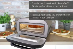 Unold Don Alfredo černá / Pec na pizzu / 1700 W / do 30 cm / 450 °C (68805)