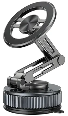 USAMS ZJ087 černá / Magnetický držák telefonu / univerzální / 360° otočný / auto, domov, kancelář (ZJ087ZJ01)