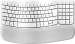 Logitech Wave Keys for Mac off-white / Ergonomická klávesnice / DE layout / Bluetooth (920-012404)