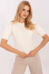 Svetr s krátkým rukávem model 216777 Factory Price S/M