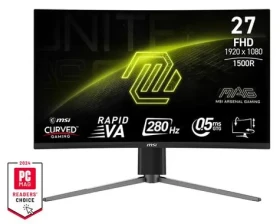 27" MSI MAG 276CPXF černá / VA / 1920x1080 / 16:9 / 0.5ms / 4000:1 / 300cd-m2 / DP + HDMI / VESA (MAG 276CPXF)
