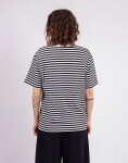 Tričko Carhartt WIP W' S/S Ezra T-Shirt Ezra Stripe, Black/Wax