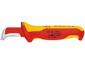Knipex Nůž na odstraňování opláštění kabelů 155mm 1000V