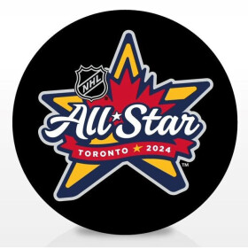 Inglasco / Sherwood Puk 2024 All-Star Toronto Generic Souvenir Puck Bulk