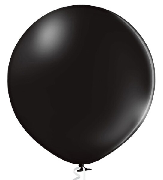 Černý balónek velký 60 cm Belbal Černý balónek velký 60 cm Belbal
