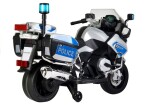 Mamido Elektrická motorka BMW R1200 Policie stříbrná