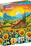 ENJOY Puzzle Slunečnicový dům