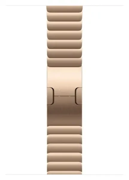 Apple Watch Link Bracelet 46 mm zlatá / Řemínek článkový tah / 150–200 mm / Nerezová ocel 316L (MXMH3ZM/A)