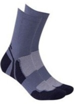 SPORTIVE - MLADÉ PÁNSKÉ KRÁTKÉ FROTÉ PONOŽKY SE VZOREM AG+ džínovina 45/47