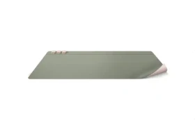 Uniq Hagen Inteligentní oboustranná podložka na stůl s magnetickými držáky na kabely zeleno-růžová / 682x350x1 mm (8886463687246)
