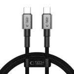 Tech-Protect UltraBoost DNA šedá / Kabel USB-C - USB-C / PD 60W/3A / 100 cm
